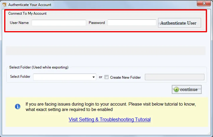 fill details of Owa account